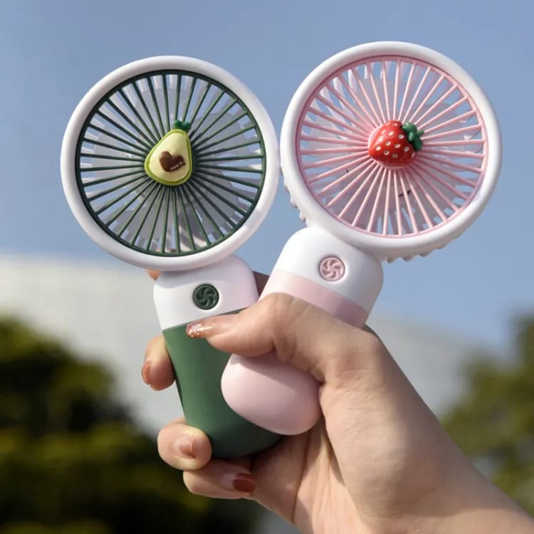 Portable Mini Fan – Rechargeable Cooling Fan.
