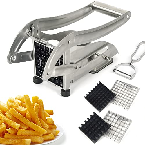 Stainless Steel French Fry Cutter – Quick & Uniform Potato Slices