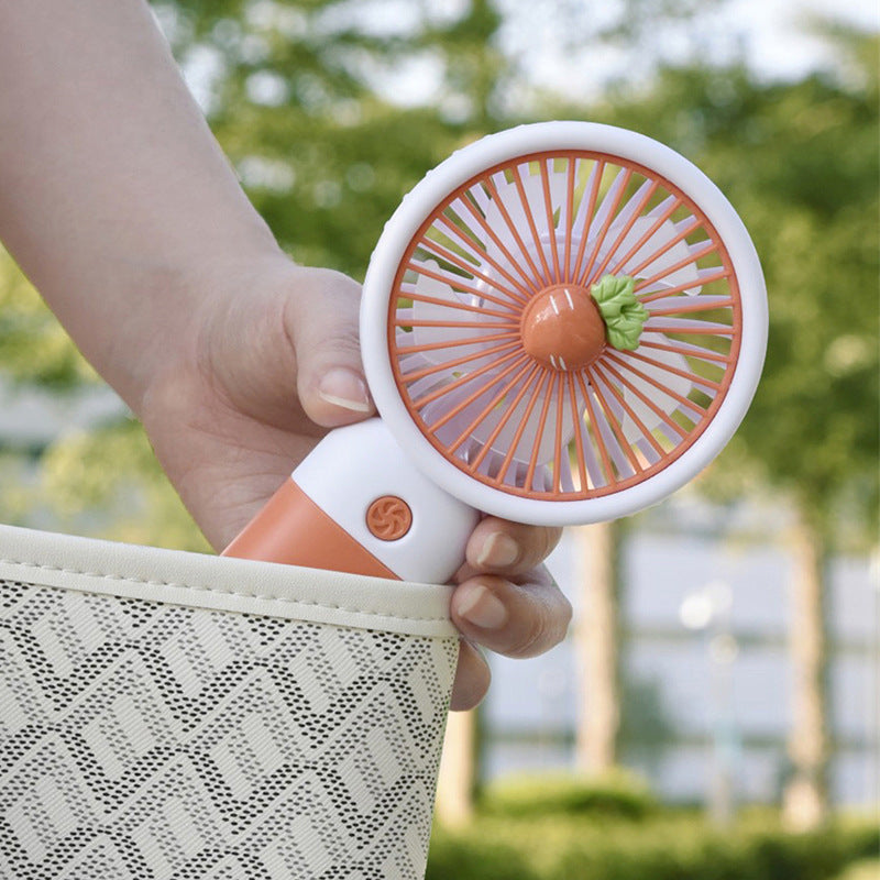 Portable Mini Fan – Rechargeable Cooling Fan.