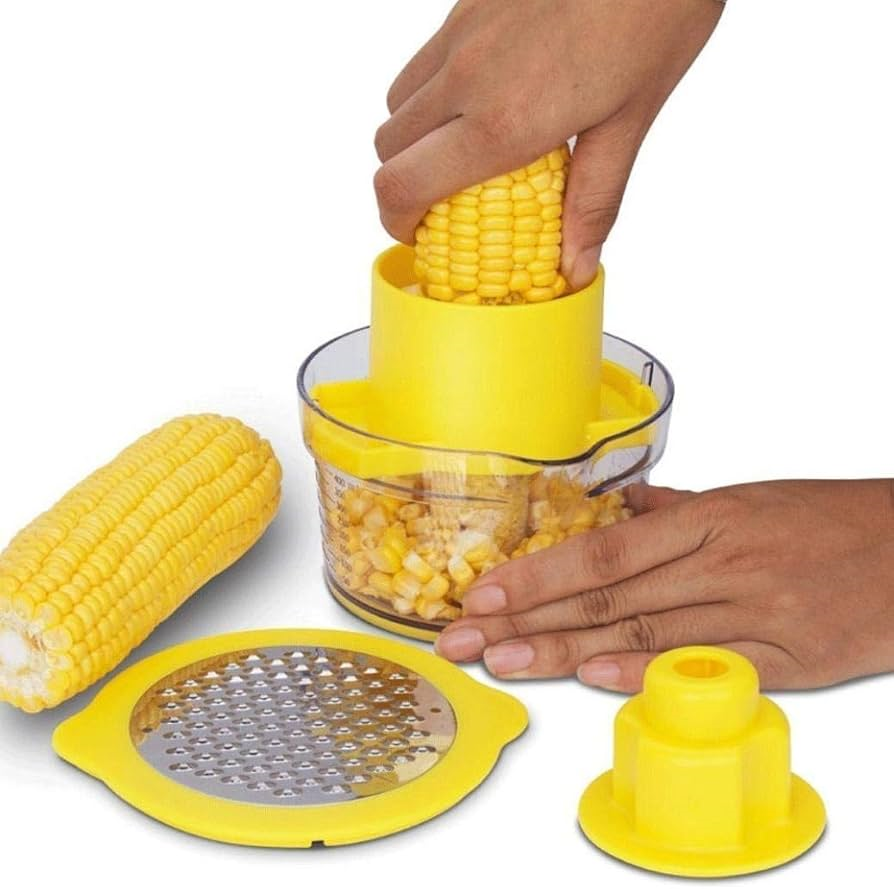 Multifunctional Corn Kernels Peeler – Quick & Safe Corn Stripper