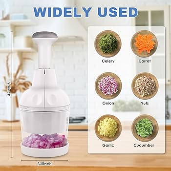 Manual Onion Hand Chopper – Quick & Easy Vegetable Cutter