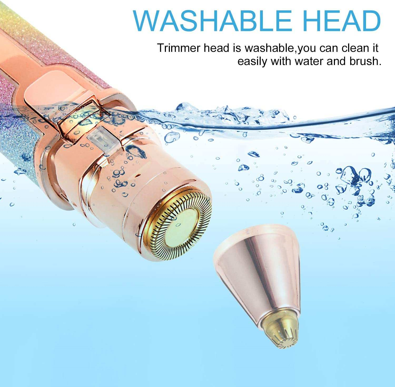 Electric Eyebrow Trimmer 2-in-1 – Precision Grooming Tool