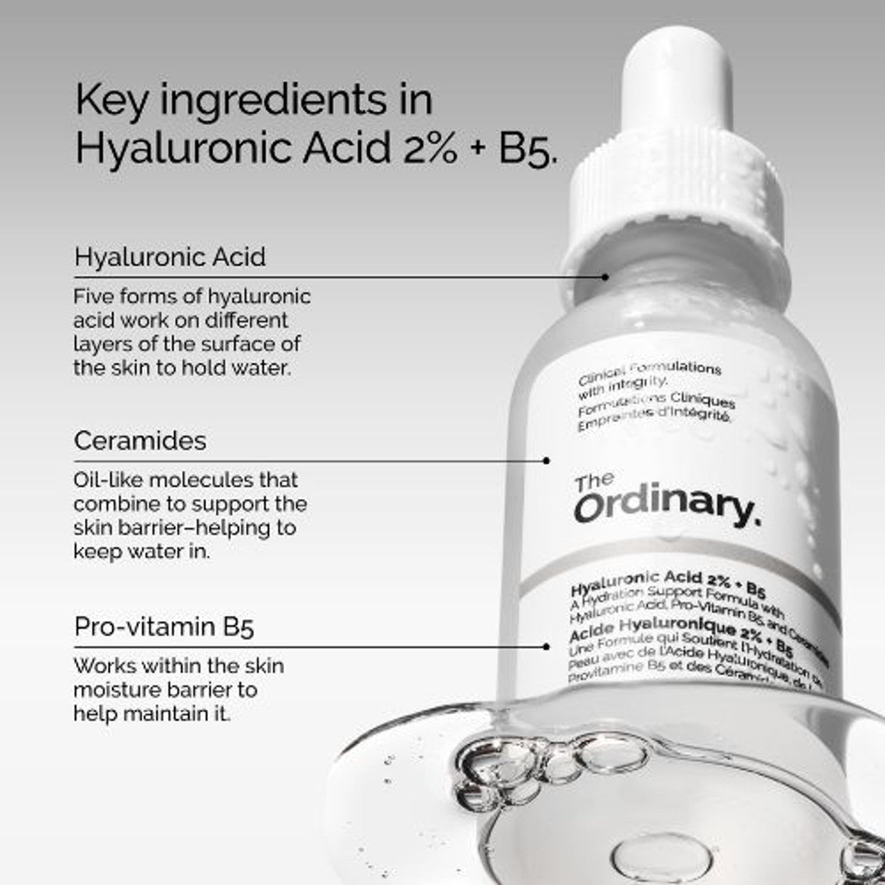 The Ordinary Hyaluronic Acid 2% + B5 – Hydrating Face Serum