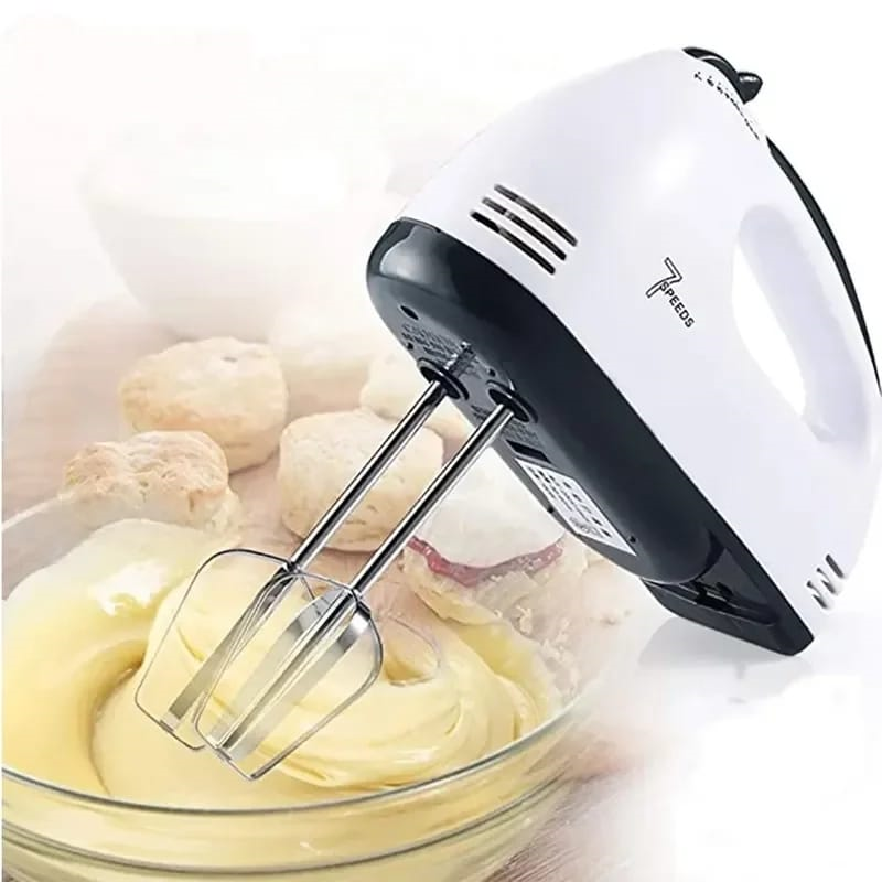 Electric Egg Beater – Handheld Mixer for Baking & Cooking