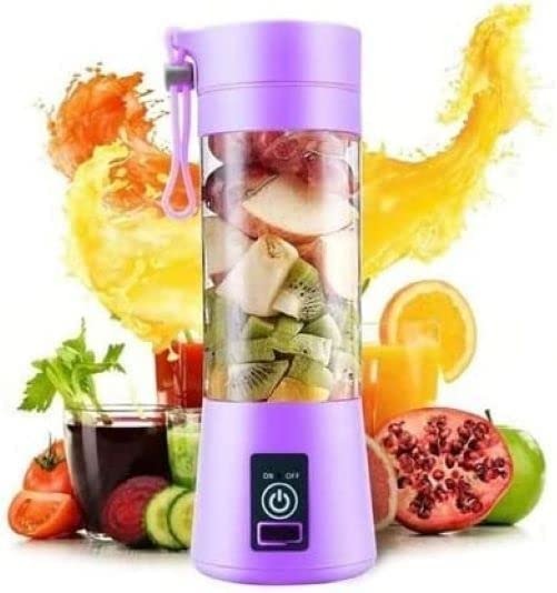 Mini Portable Juicer Bottle – USB Rechargeable Smoothie Blender