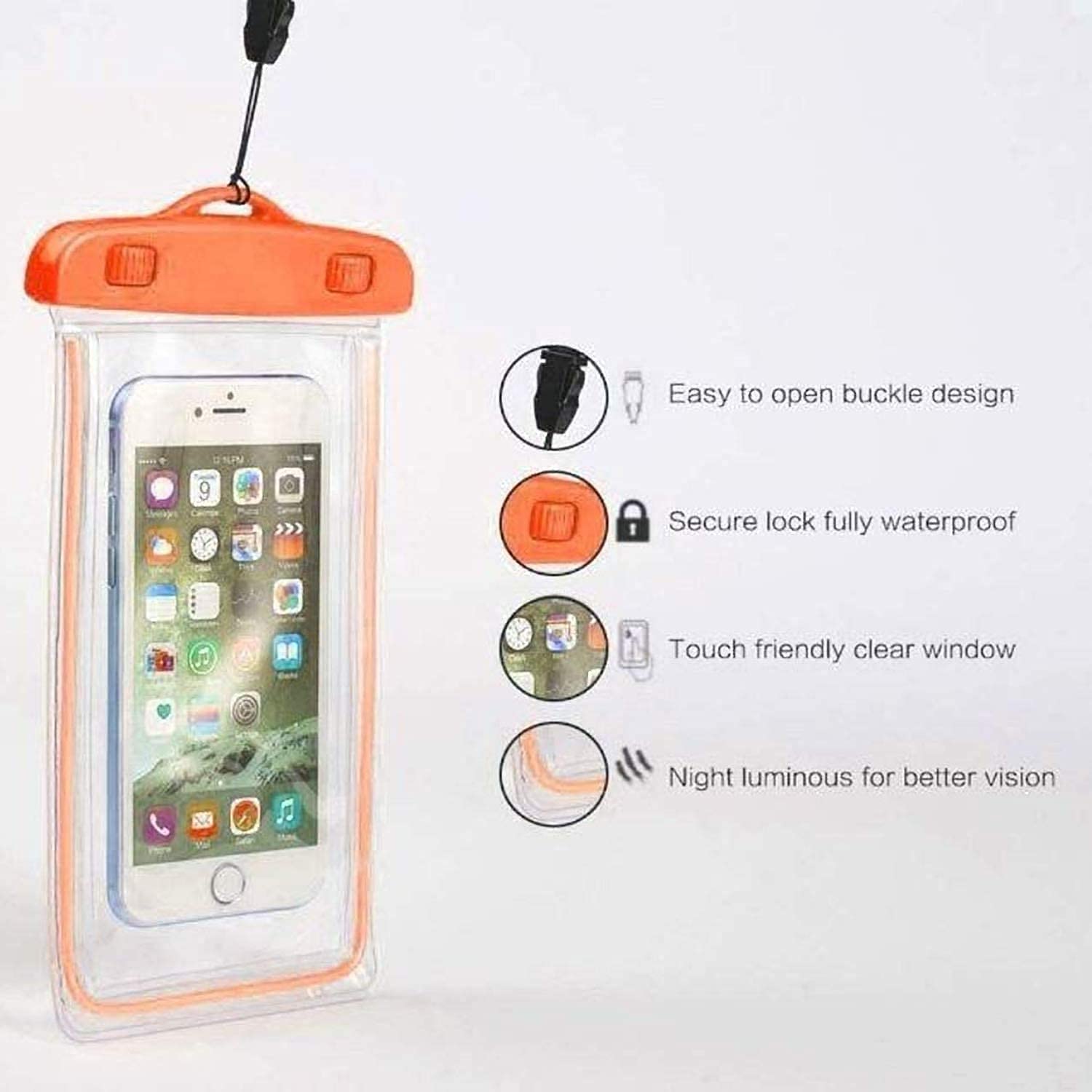 Waterproof Mobile Pouch – Touch-Friendly & Secure