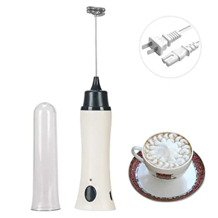 Electric Rechargeable Milk & Coffee Foamer – Portable Handheld Frother